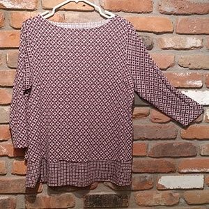 J Jill | 3/4 Sleeve | Rayon